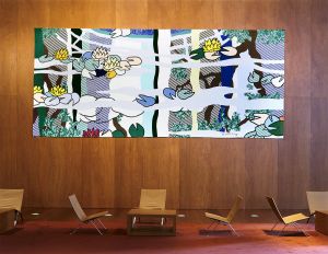 Artwork: Water Lilies Tapestry, 1995 (manufactured 1996) (RLCR 4451)