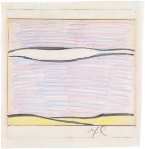 Artwork: White Cloud (Study), c. 1964 (RLCR 1004)