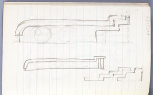 Artwork: Modern Sculpture with Loop (Study), c. 1967 (RLCR 1014.14R)