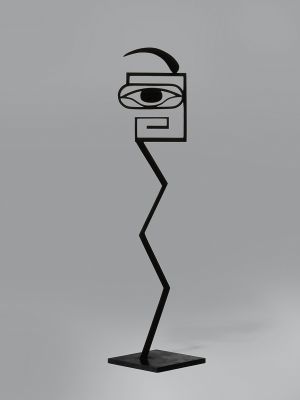 Artwork: Amerind Figure, 1980 (fabricated 1981, posthumous 0/3 fabricated 2021) (RLCR 2992)