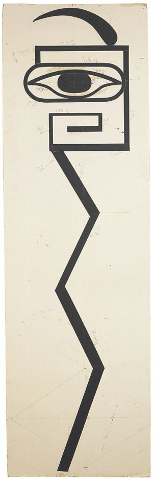 Artwork: Amerind Figure (Study), 1980 (RLCR 2878)