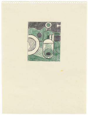 Artwork: Purist Painting in Green (Study), 1975 (RLCR 2383)