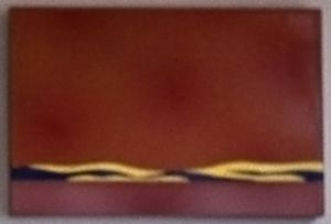 Artwork: Perforated Seascape #3 (Red), 1965 (RLCR 1115)