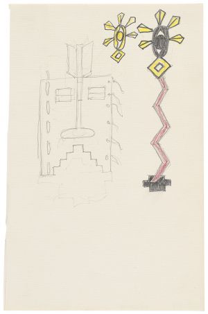 Artwork: Amerind (Studies), c. 1979 (RLCR 2798)