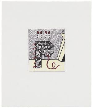 Artwork: Figure with Teepee, 1980 (RLCR 2913) Photo: Courtesy Whitney Museum of American Art Teaching-aide proof