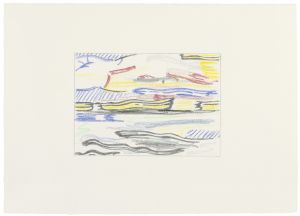 Artwork: Sky and Water (Study), 1985 (RLCR 3456)