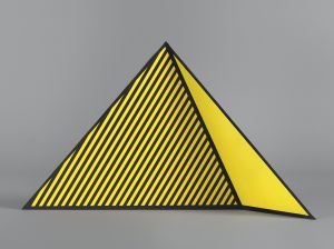 Artwork: Pyramid (Maquette), c. 1996 (RLCR 4573)