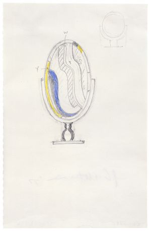 Artwork: Mirror II (Study), 1977 (RLCR 2632)