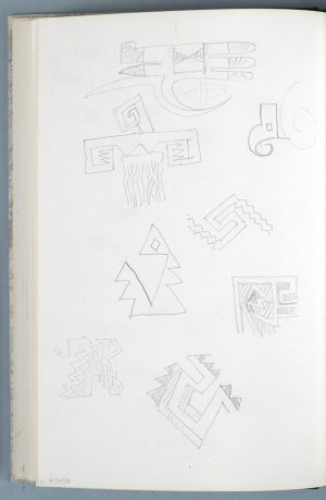 Artwork: Amerind (Studies), c. 1979 (RLCR 2688.11V)