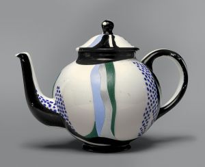 Artwork: Rosenthal Teapot (Model), c. 1983 (RLCR 3252)