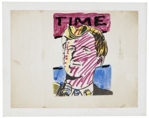 Artwork: Cover Image (Bobby Kennedy) for Time Magazine (Study), c. 1968 (RLCR 4777)