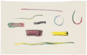 Artwork: Brushstroke (Studies), 1980 (RLCR 2892)