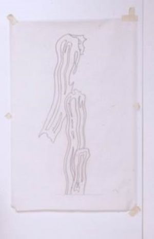 Artwork: Five Brushstrokes (Study), c. 1984 (RLCR 3292)