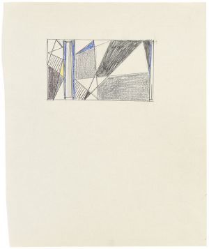 Artwork: Imperfect Painting with Columns (Study), 1985 (RLCR 3432)