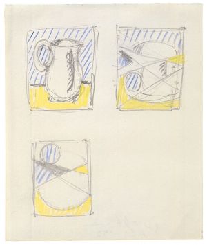 Artwork: Pitcher Triptych (Studies), 1972 (RLCR 2050)