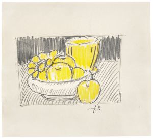 Artwork: Still Life with Scalloped Bowl (Study), c. 1972 (RLCR 2099)
