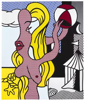 Artwork: Girl with Beach Ball II, 1977 (RLCR 2574)