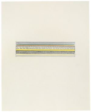 Artwork: Entablature (Study), 1975 (RLCR 2353)