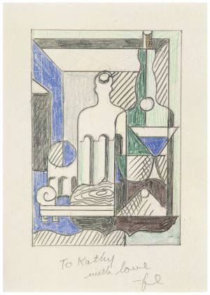 Purist Painting with Bottles, 1975 (RLCR 2390) | Catalogue entry