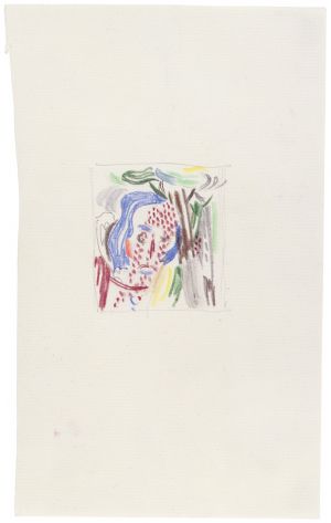 Artwork: Face in Forest (Study), c. 1986 (RLCR 3531)