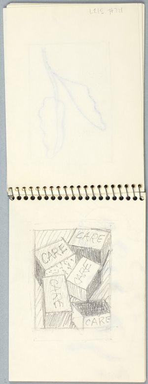 Artwork: CARE Poster (Study), c. 1991–92 (RLCR 4095.16)