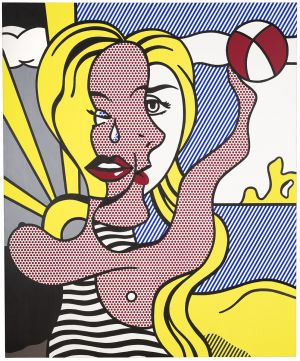 Artwork: Girl with Beach Ball III, 1977 (RLCR 2575)