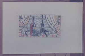 Artwork: Wine Bottle Label (Study), 1979 (RLCR 2860)