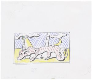 Artwork: Reclining Bather (Study), 1976 (RLCR 2491)