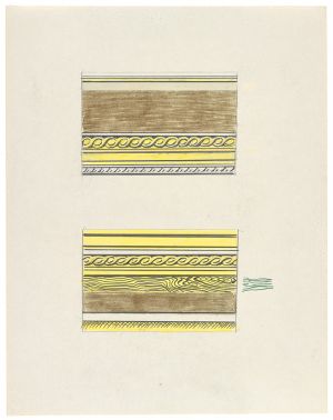 Artwork: Entablature (Studies), 1975 (RLCR 2343)