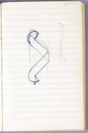 Artwork: Modern Sculpture with Three Discs (Studies), c. 1967 (RLCR 1014.19)