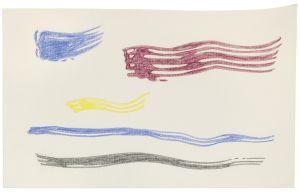 Artwork: Brushstroke (Studies), 1980 (RLCR 2893)