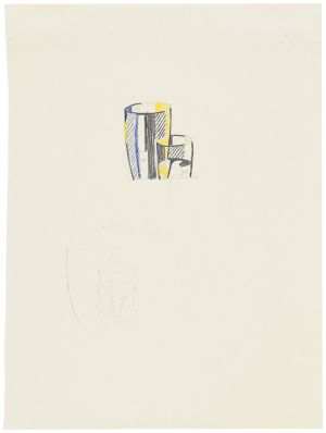 Artwork: Double Glass (Study), c. 1979 (RLCR 2814)