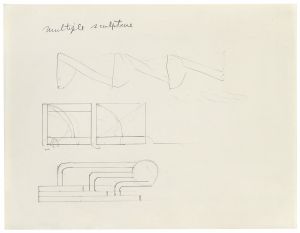 Artwork: Modern Sculpture (Studies), c. 1967 (RLCR 1457)