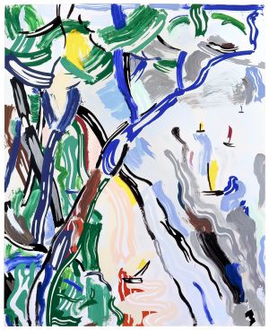 Artwork: Sailboats, 1985 (RLCR 3454)