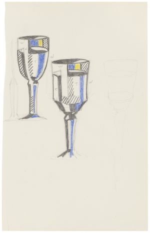 Artwork: Glass Sculpture (Studies), c. 1977 (RLCR 2583)