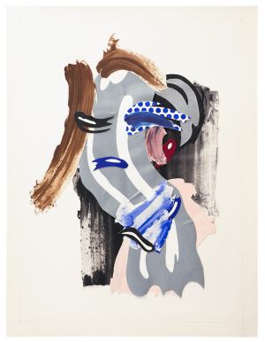 Artwork: Gray Head (Study), 1986 (RLCR 3537)