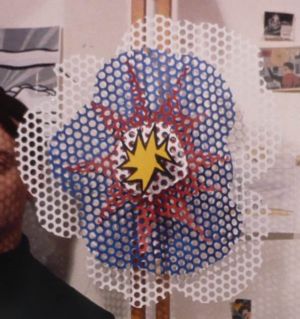 Artwork: Small Wall Explosion (Model), c. 1965 (RLCR 1154)