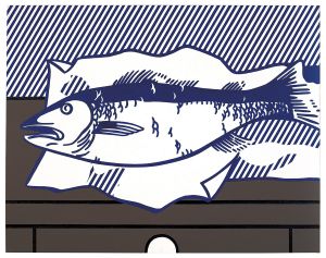 Artwork: Blue Fish, 1973 (RLCR 2129)