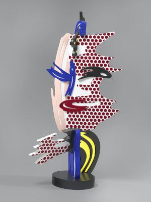 Artwork: Brushstroke Head IV (Maquette), 1987 (RLCR 3619)