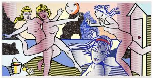 Artwork: Beach Scene with Starfish (Study), 1995 (RLCR 4353)