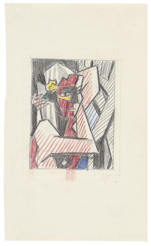 Artwork: Woman with Trees (Study), 1979 (RLCR 2865)