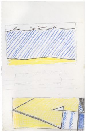 Artwork: Landscape and Abstraction (Studies), 1978 (RLCR 2734)