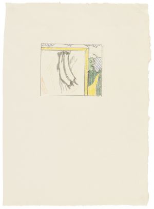 Artwork: Painting: Yellow Road (Study), 1983 (RLCR 3238)