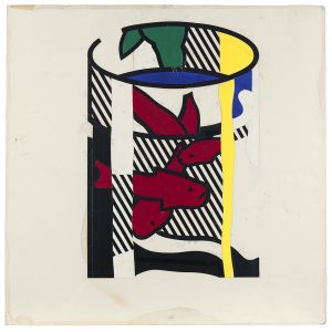 Artwork: Goldfish Bowl II (Study), 1977 (RLCR 2595.1)