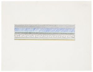 Artwork: Entablature (Study), 1975 (RLCR 2354)