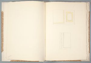 Artwork: Paintings with Roses and Abstraction with Frame II (Studies), c. 1982 (RLCR 3181.3)