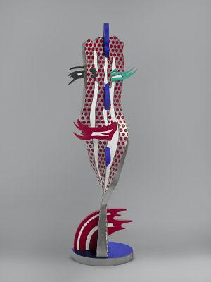 Artwork: Metallic Brushstroke Head, 1993 (fabricated c. 1993–1995) (RLCR 4257)  RLCR 4257.AP2/2