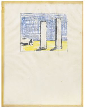 Artwork: Landscape with Columns (Study), 1965 (RLCR 1104)