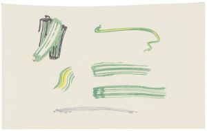 Artwork: Brushstroke (Studies), 1980 (RLCR 2891)