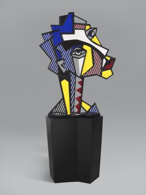 Artwork: Expressionist Head, 1980 (fabricated 1980–81, posthumous 0/6 fabricated 2021) (RLCR 2993) Photo: Courtesy Christie's RLCR 2993.1/6